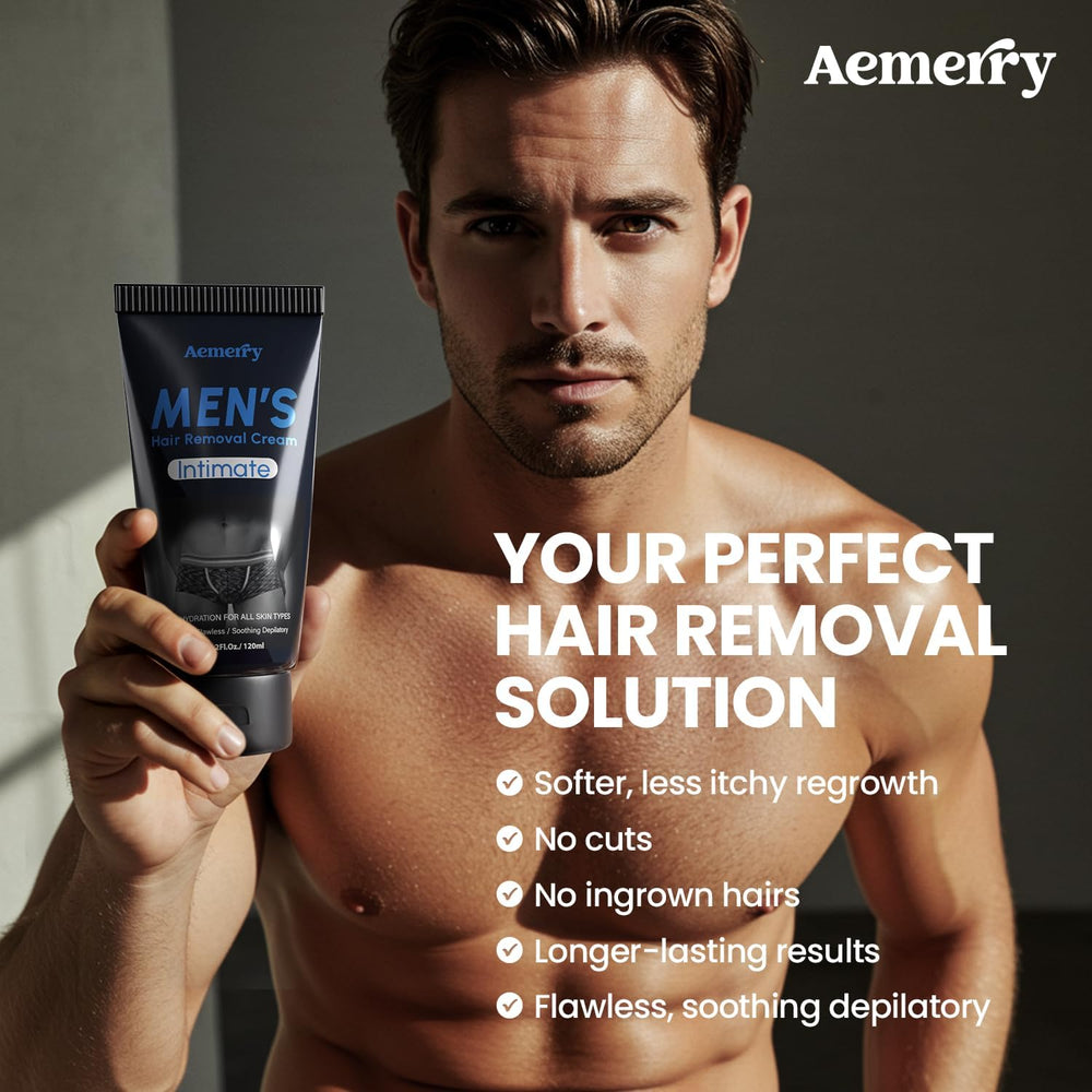 Aemerry results image suggests smooth skin after use.