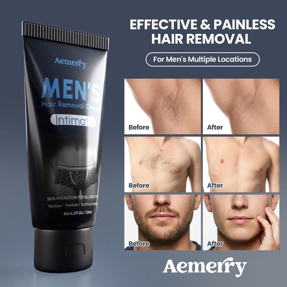 Aemerry warning label highlights patch test and caution for irritation.