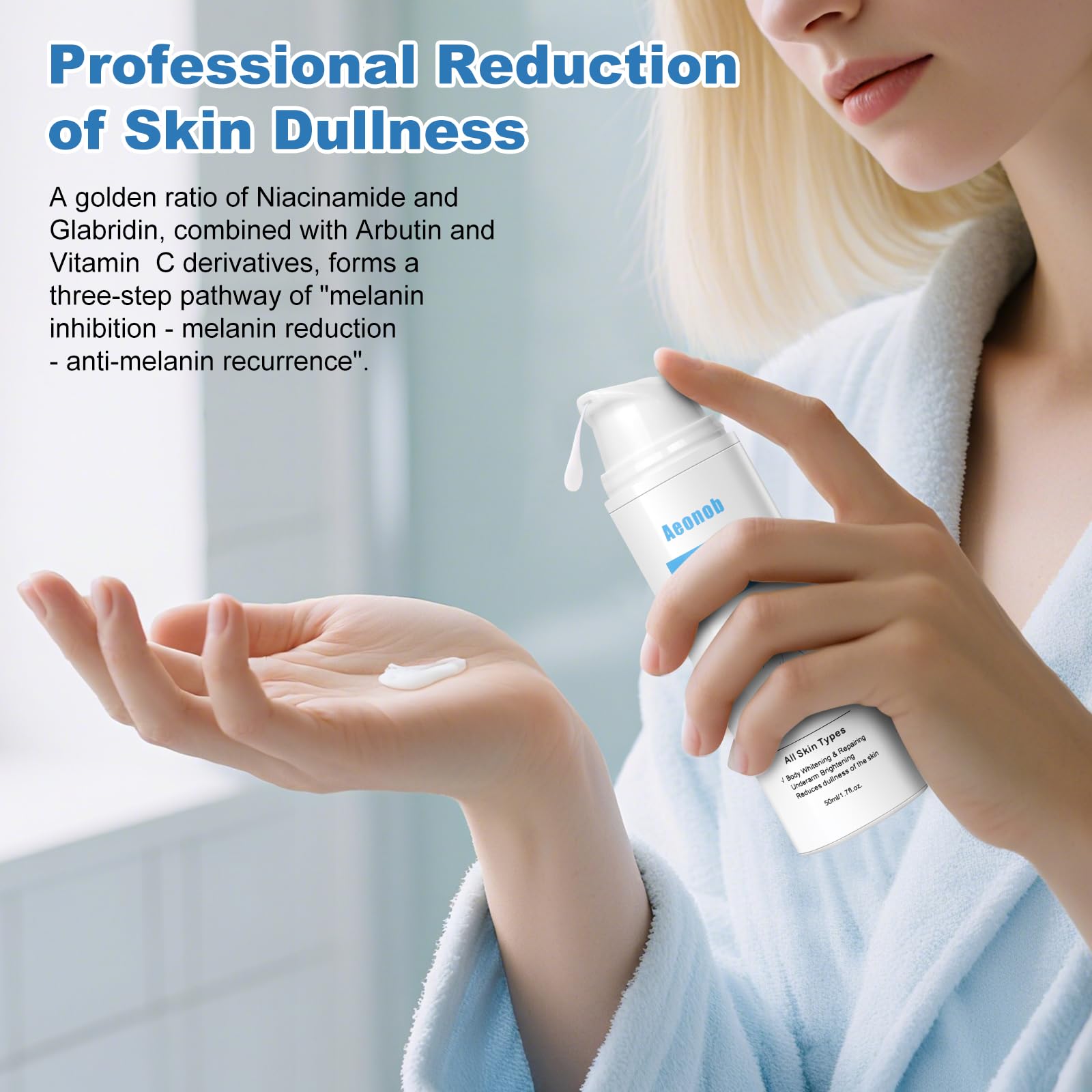 Aeonob non-greasy formula absorbs quickly for comfortable use