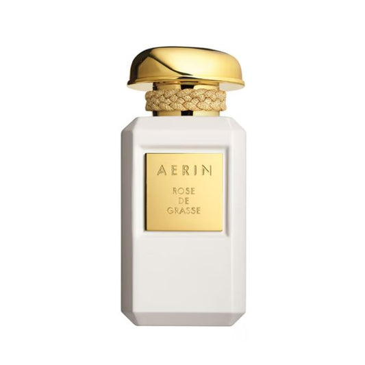 AERIN Rose De Grasse new-in-box packaging highlights premium fragrance presentation