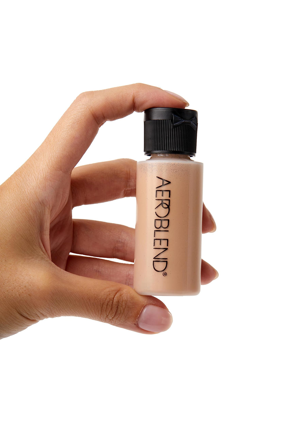 Aeroblend N40 drop dispense close-up demonstrates controlled release