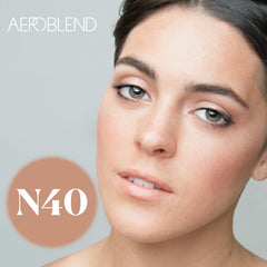 Aeroblend N40 professional kit in use demonstrates airbrush compatibility