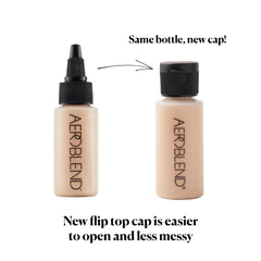 Aeroblend N40 spray application illustrating smooth, buildable coverage