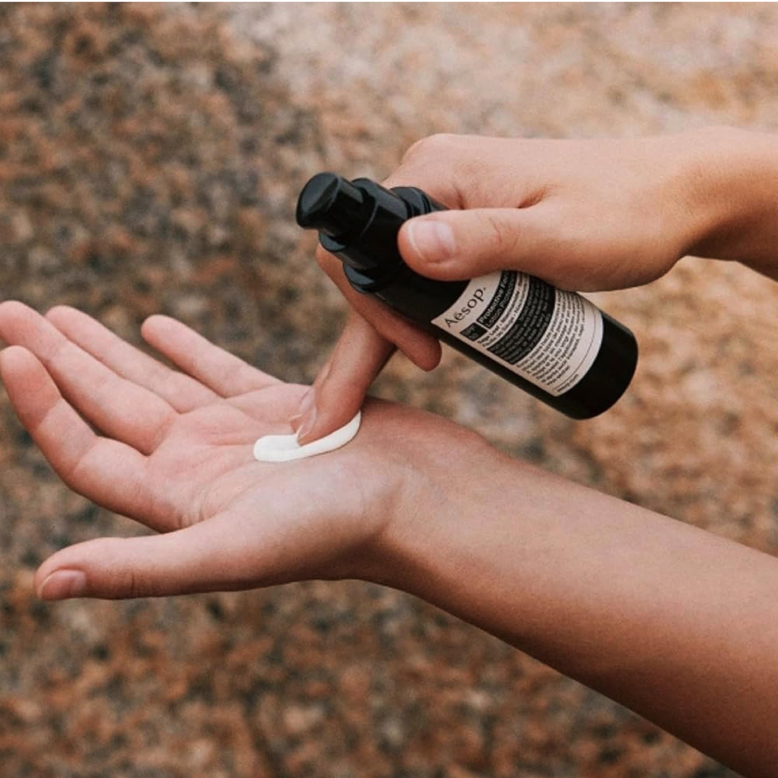 Aesop Avail cream texture delivers smooth, non-greasy absorption.