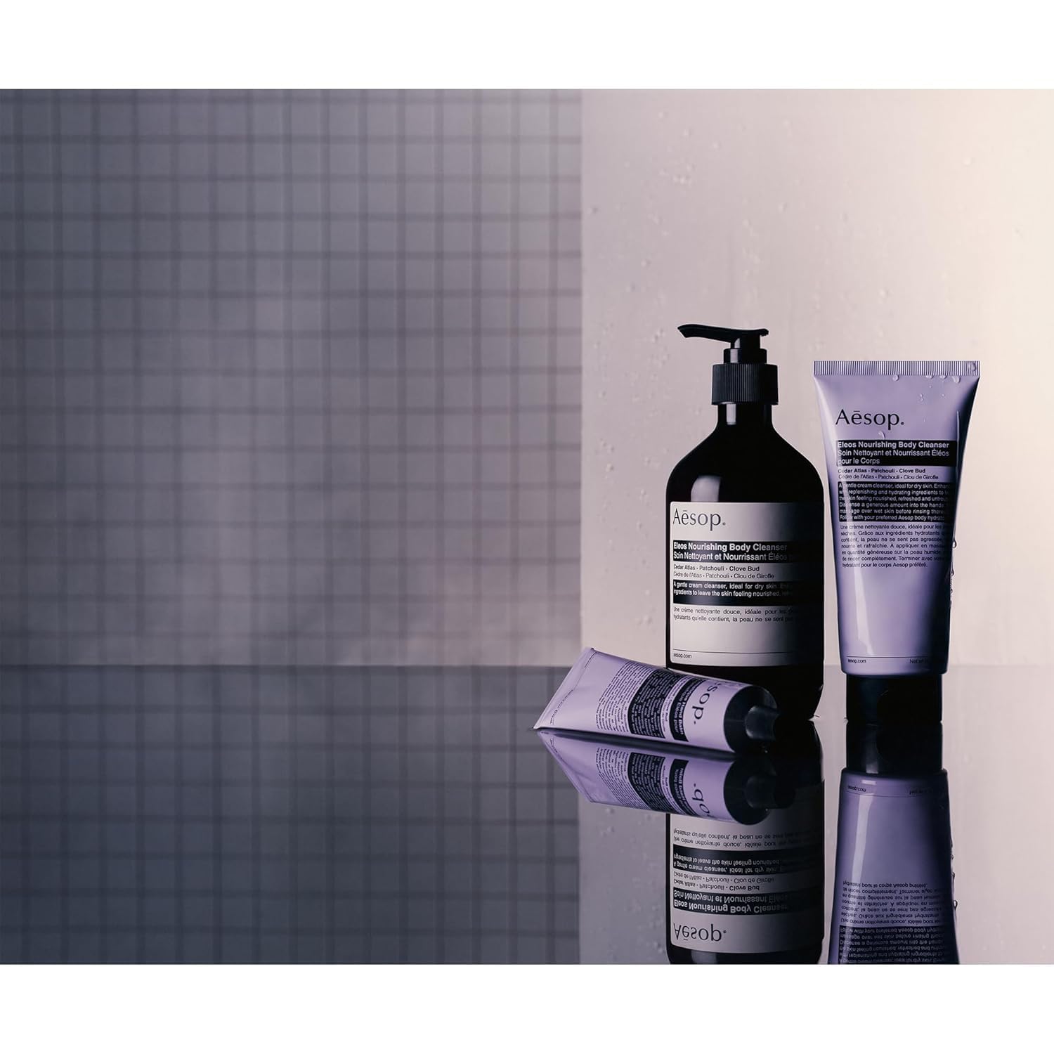 Aesop Eleos Clove Bud detail emphasizing purifying botanicals.