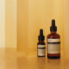 Front view of Aesop Exalted Eye Serum packaging