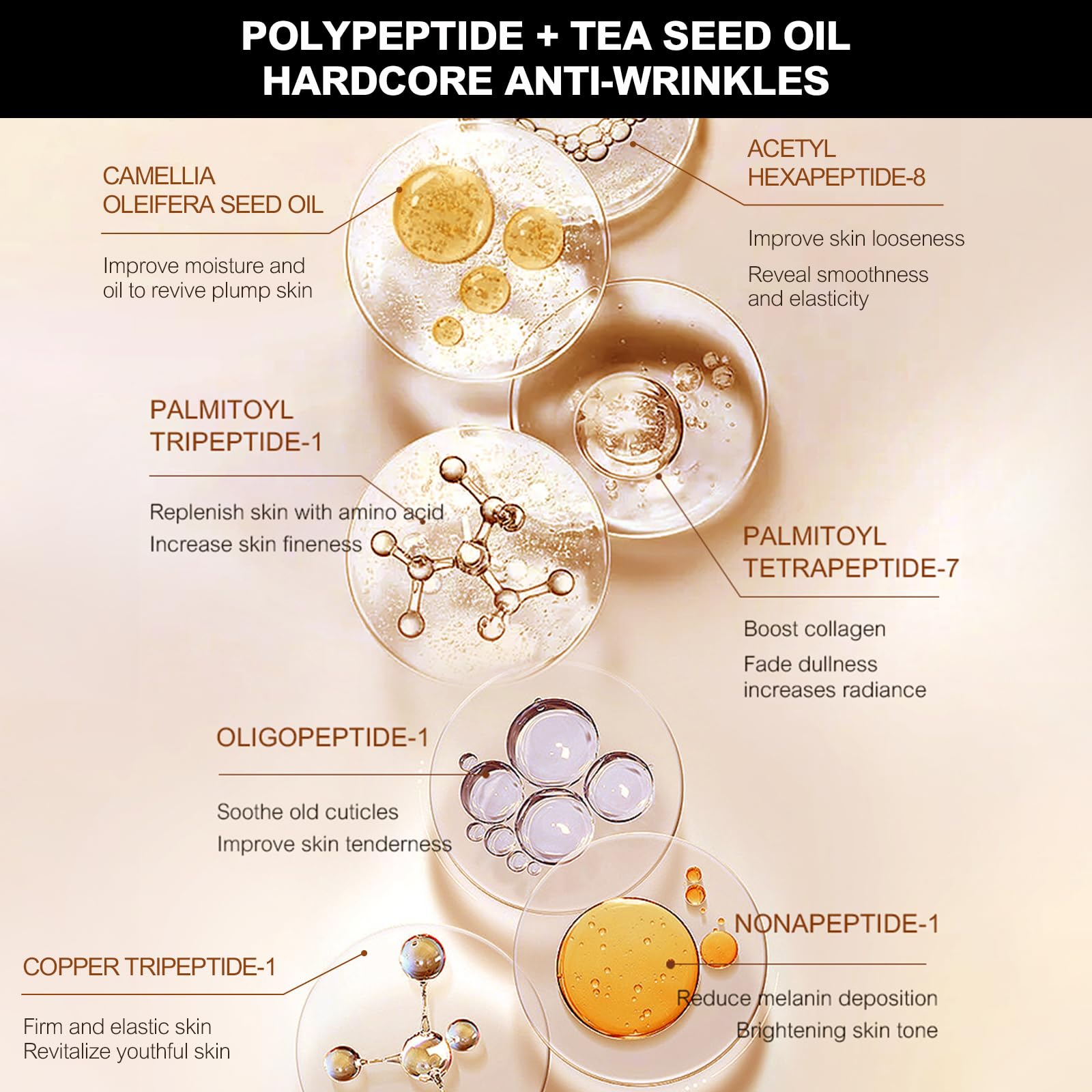 AESTHTANY eye cream jar to reduce fatigued appearance