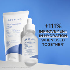 AESTURA ATOBARRIER365 packaging box highlights fragrance-free formulation for sensitive skin.