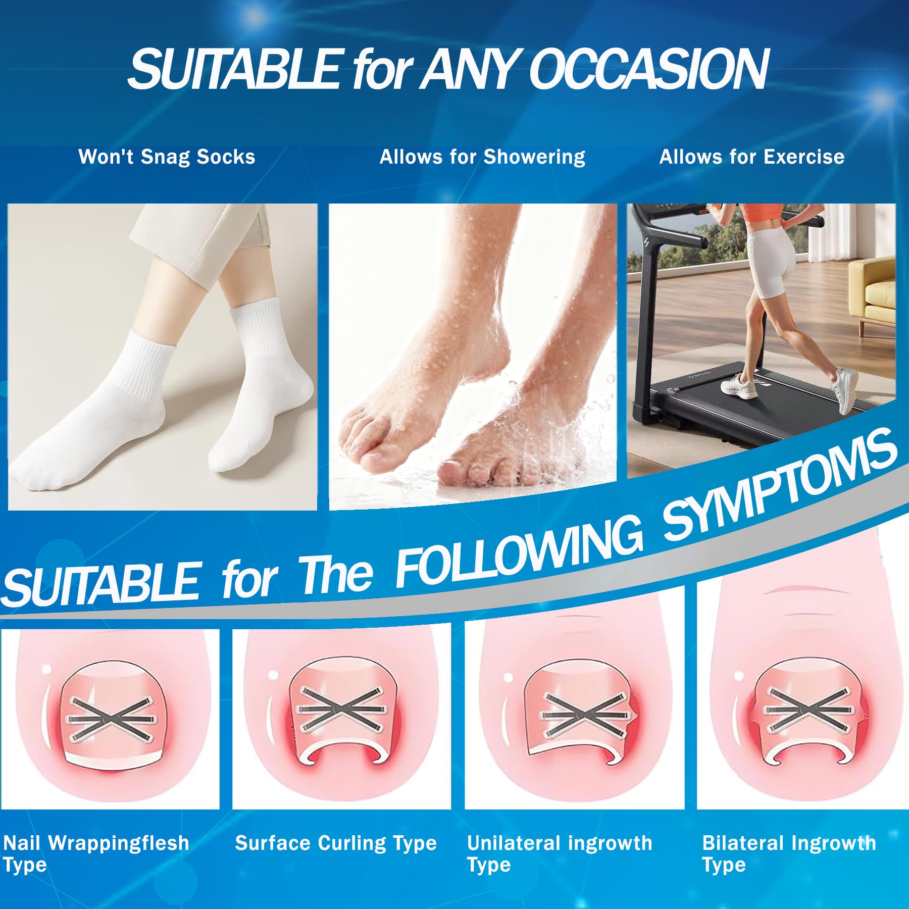 Aethyron waterproof design allows showers during treatment without removal