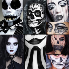 Afflano step-by-step guide supports easy SFX makeup application.