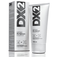 Aflofarm DX2 anti-dandruff shampoo bottle shows flakes reduction potential.