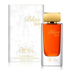 AFLUXE Bliss Soir bottle resting on a dresser for daily glam prep.
