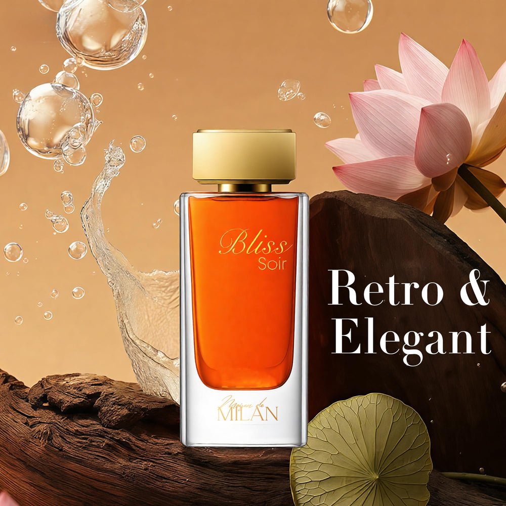 AFLUXE Bliss Soir crystal-clear glass displays the rich red hue beautifully.