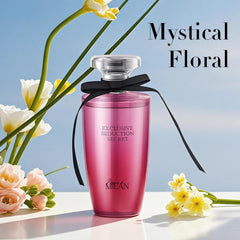 AFLUXE Exclusive Seduction bottle with black ribbon suggests luxury gifting.