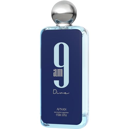 Afnan 9 AM Dive close-up highlighting cedarwood note for refined daytime scent.