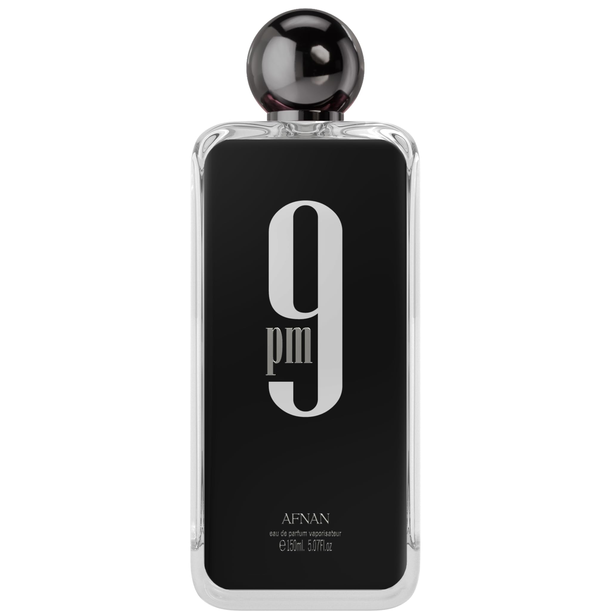 Afnan 9PM Rebel bottle front view, highlighting premium design for everyday wear.