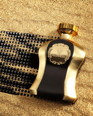 Afnan Highness Black packaging display signaling premium gifting.