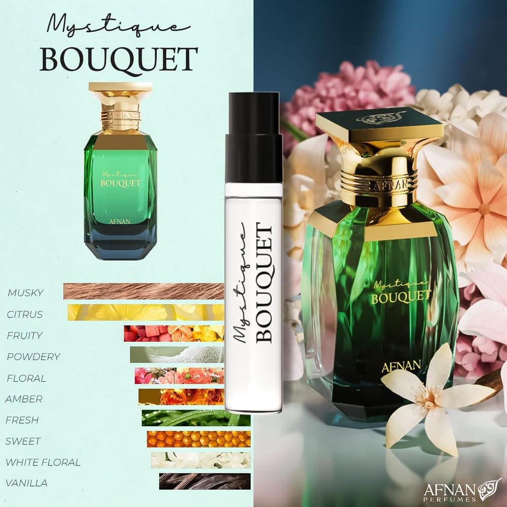 Afnan La Fleur 2ml vial for elegant daytime wear