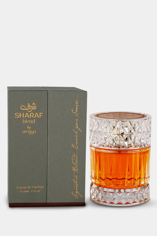 Closeup of Macarena Sharaf Blend, highlighting saffron and nutmeg notes for a spicy evening vibe.