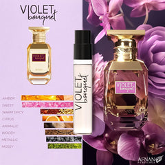 Afnan Mystique Bouquet 2ml vial with alluring floral depth