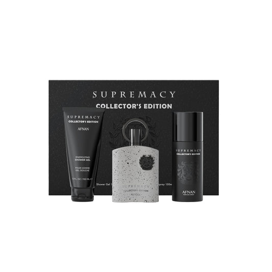 Afnan Supremacy EDP bottle for daily refinement and confidence.