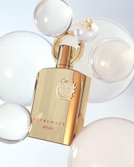 Afnan Supremacy Gold box open revealing the premium bottle