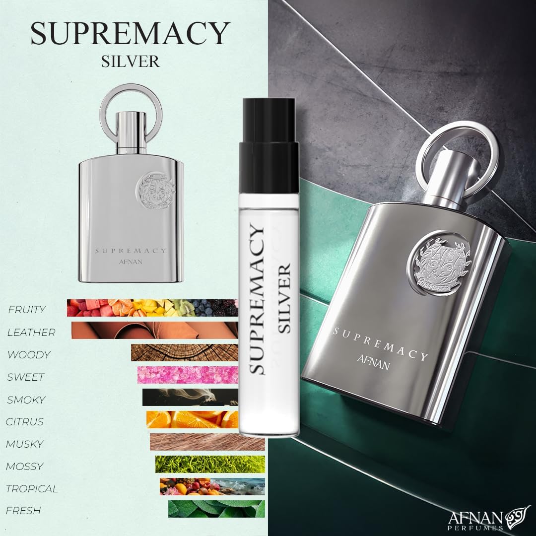 Afnan Supremacy Not Only Intense 2ml vial for bold moments.