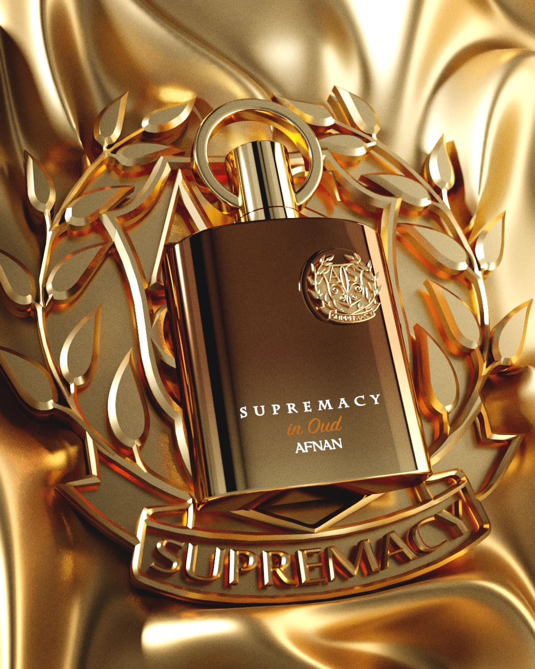 Afnan Supremacy in Oud unisex usage, versatile for day or night wear.