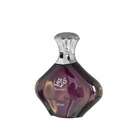 Close-up cap of Afnan Turathi Purple, showcasing premium design.