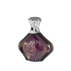 Close-up cap of Afnan Turathi Purple, showcasing premium design.