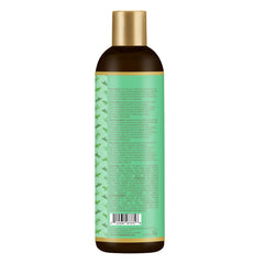 African Pride Feel It Formula Shampoo peppermint oil tingling for a fresh scalp.