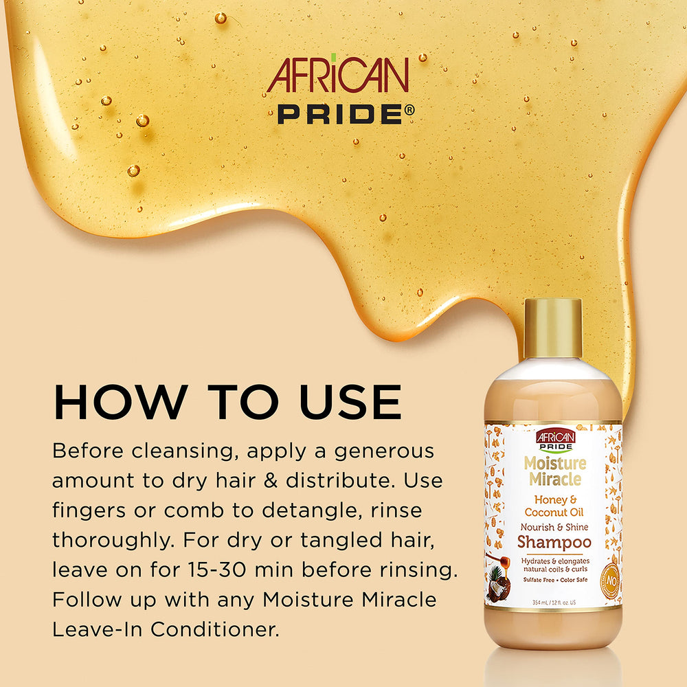 African Pride Moisture Miracle color-safe icon indicates suitability for color-treated hair