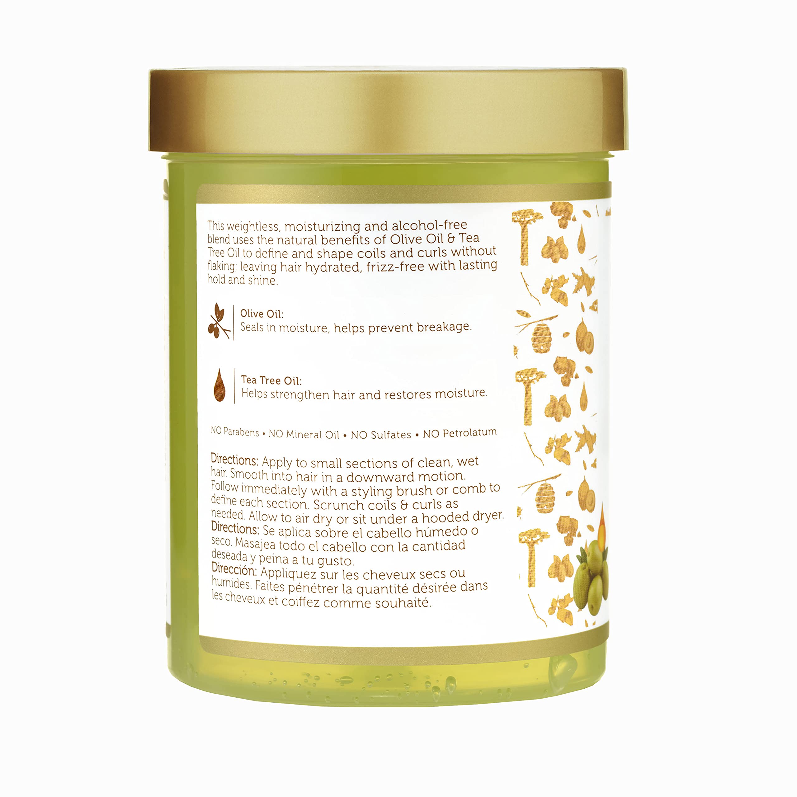 African Pride Moisture Miracle gel natural formulation for textured hair