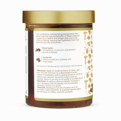 Packaging highlights African Pride Moisture Miracle gel ingredients