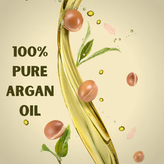 Agadir Argan Oil Hair Treatment close-up shows shine and softness.