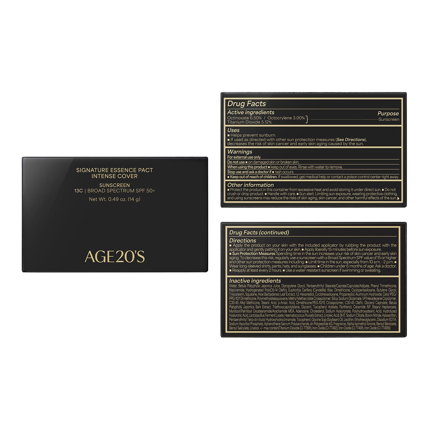 AGE 20's Signature Essence Pact buildable coverage suits varying skin textures and needs.