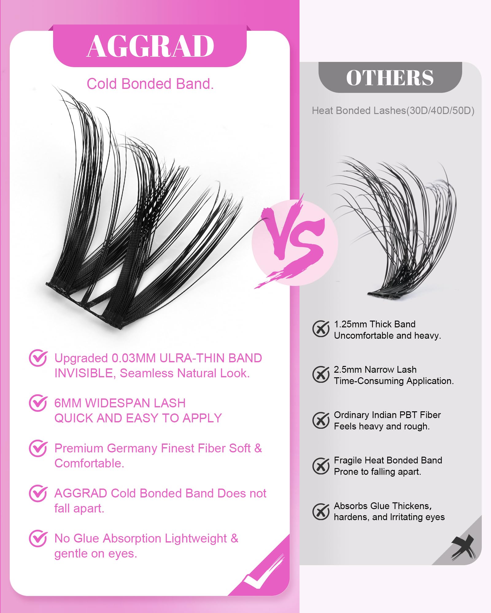 AGGRAD Flora Lash Bond and Seal for long lasting hold