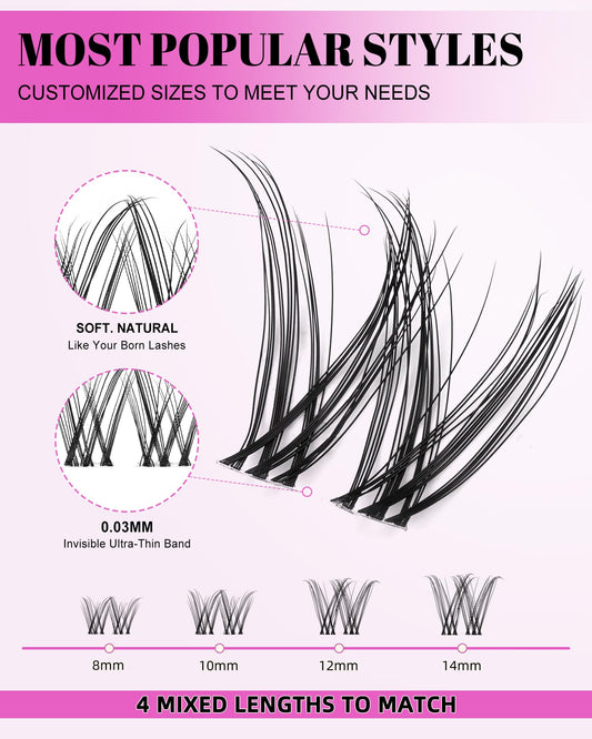 AGGRAD Venus lash band invisible 0.03mm for seamless fit