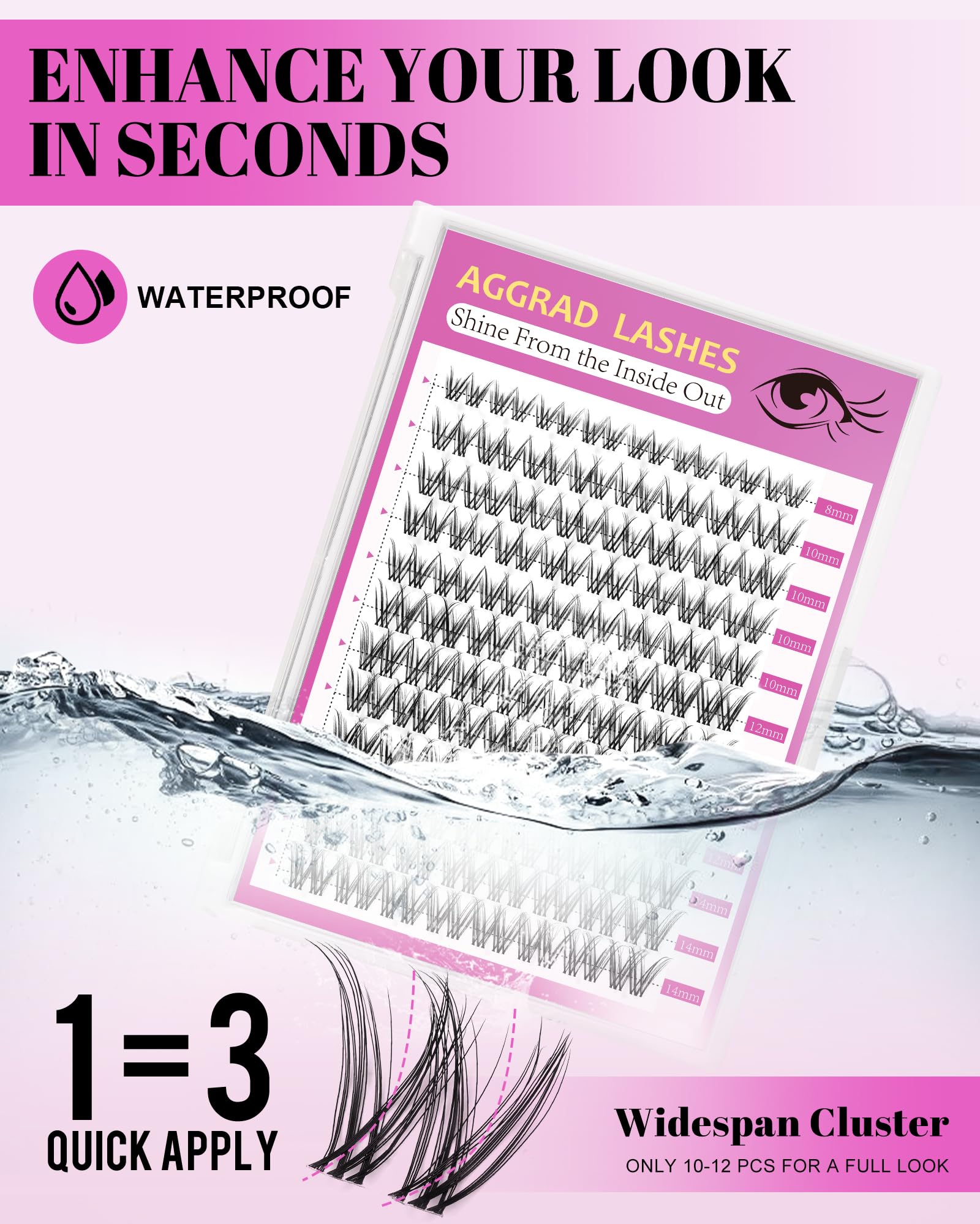 AGGRAD Venus lash tweezers for precise placement