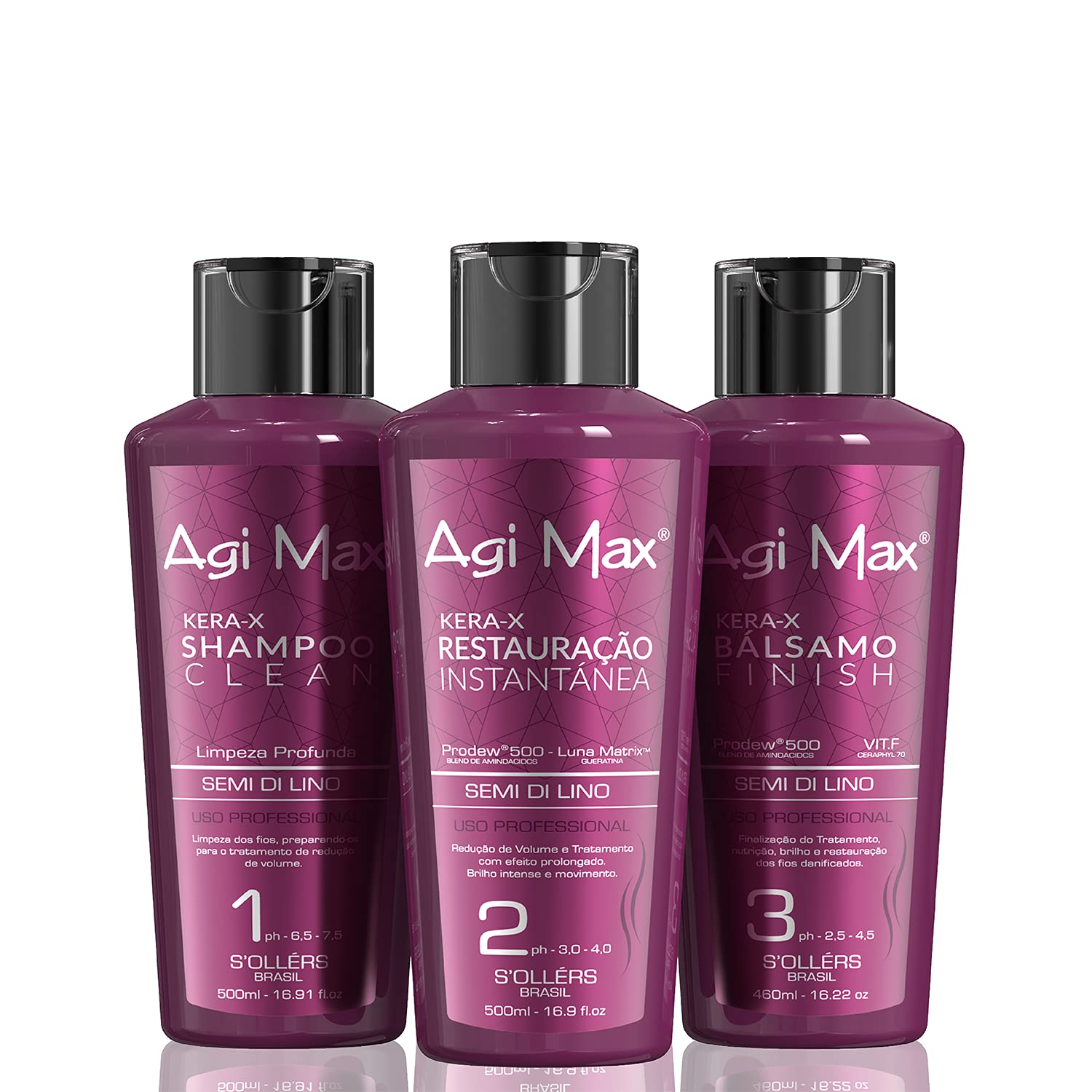 Agi Max Brazilian keratin finished at-home look with salon-like shine