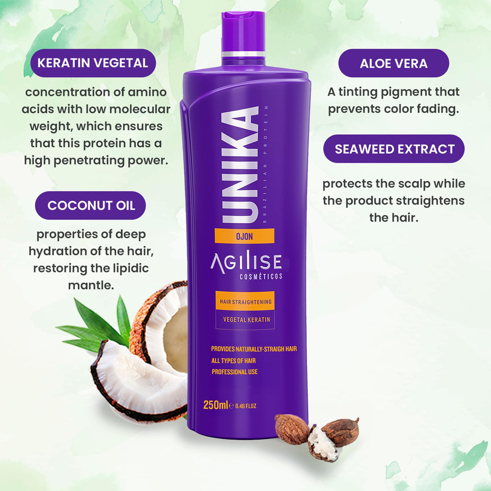 Hair appears hydrated, smooth, and easy to manage after treatment