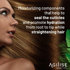 At-home routine steps image for salon-like results with Agilise UNIKA