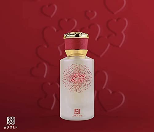 Ahmed Little Hearts EDP close-up of amber and vanilla notes