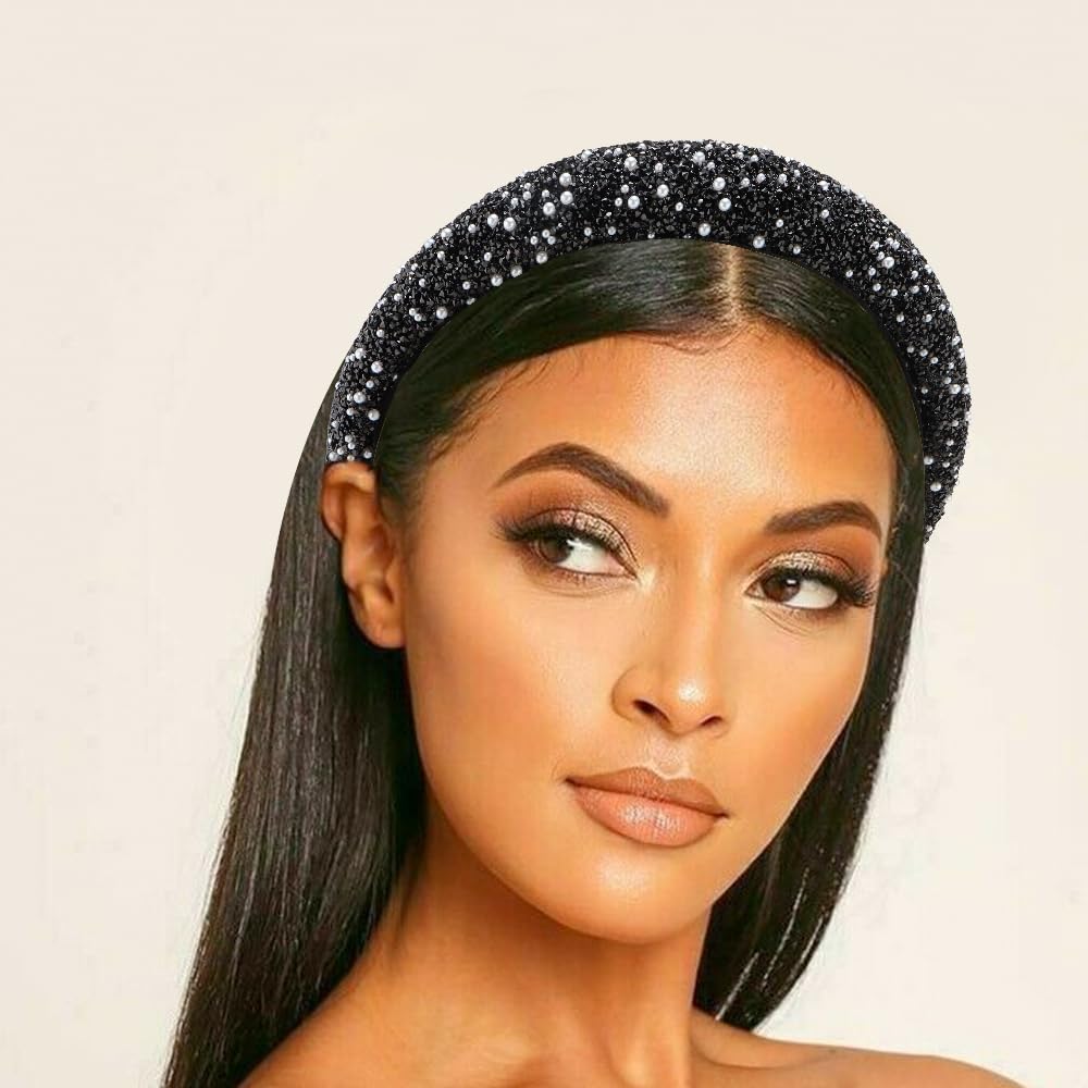 AHONEY glitter headband ideal for wedding or prom occasions