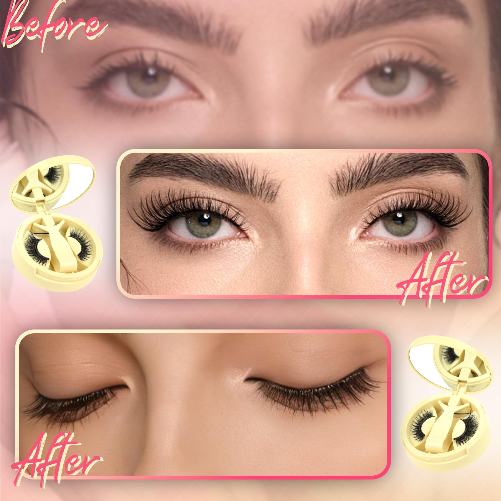 Ahrikiss magnetic applicator simplifies placement for precise lashes