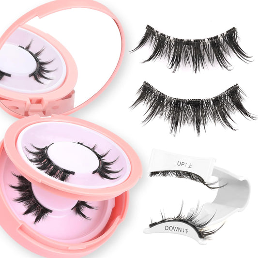 Ahrikiss two-pair magnetic eyelashes kit for quick, reusable wear.