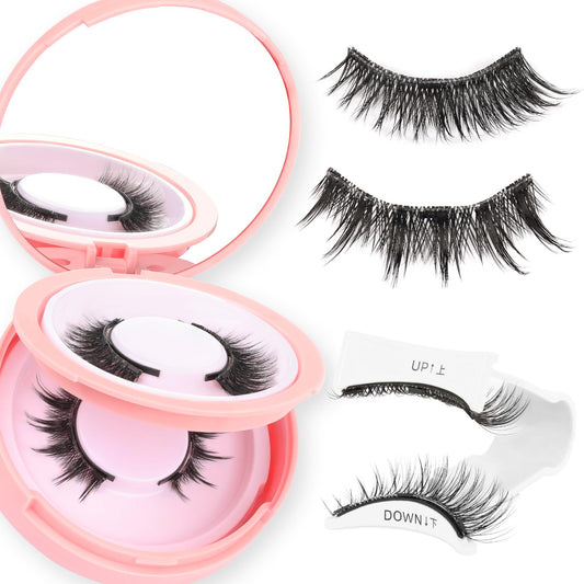 Ahrikiss magnetic eyelashes two-pair kit for versatile styles.