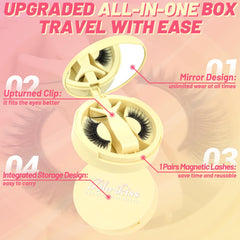 Ahrikiss reusable magnetic lashes storage reduces waste and clutter