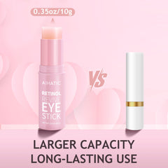 Aihatic Retinol Eye Balm Stick packaging suitable for travel and daily use
