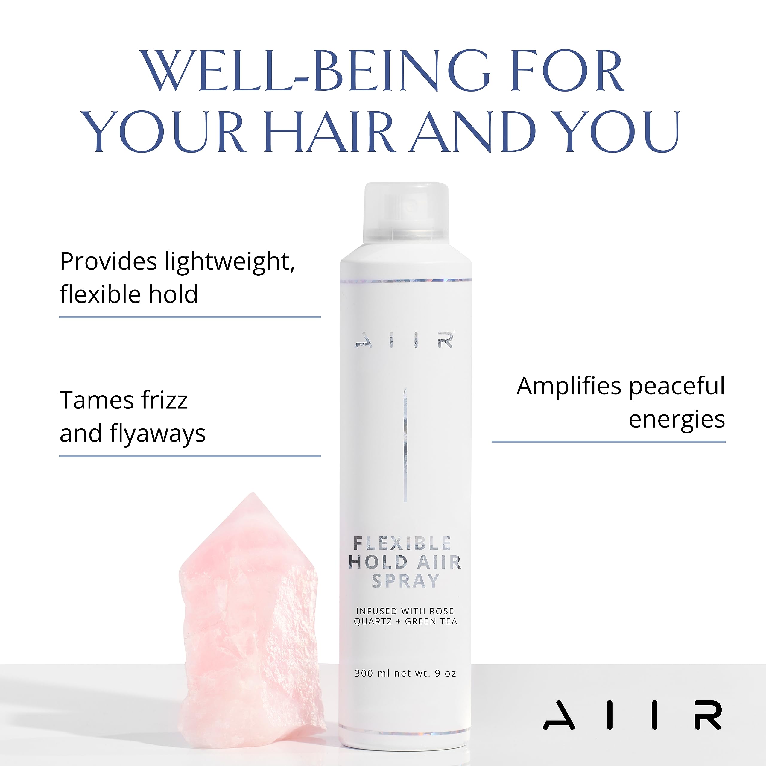 AIIR Flexible Hold spray can in action with even nozzle spray.